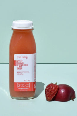 Stoke Organic Cold Pressed Juice-price includes $2 bottle deposit-returned when brought back