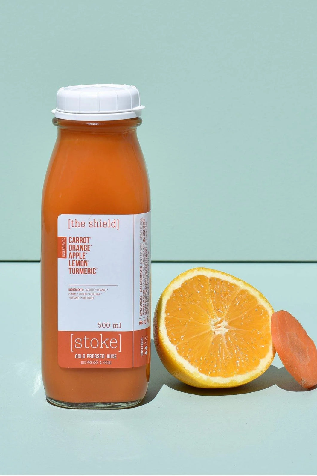 Stoke Organic Cold Pressed Juice-price includes $2 bottle deposit-returned when brought back