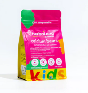 Herbaland-Kid's Calcium and Vitamin D3-Vegan
