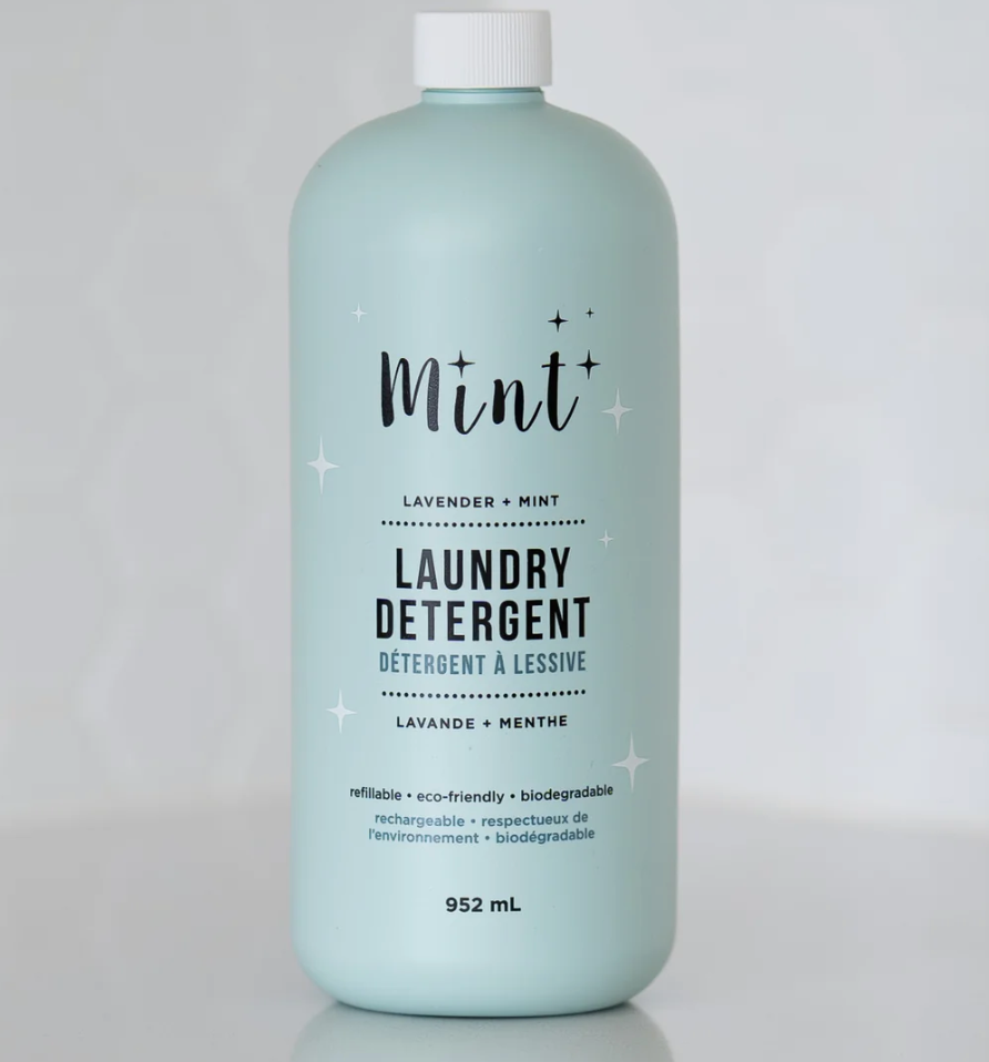 Mint Cleaning-Laundry Detergent-Plastic Bottle