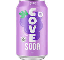 Cove Probiotic Soda-Vegan and Gluten Free
