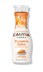 Califia Farms Pumpkin Spice Creamer