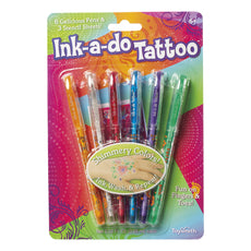 Ink-A-Do Tattoo Pens - 6 Pack