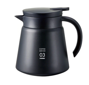 Hario V60-03 Insulated Stainless Steel Server-Black