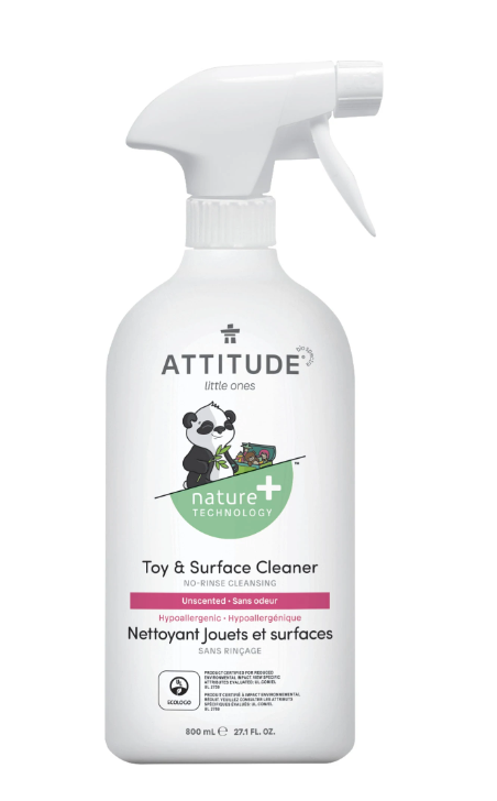 Attitude Living-Toy and Surface Cleaner-Vegan, Cruelty Free and PETA certified