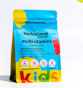 Herbaland Vegan Gummies-Vegan Kids Multis-90's
