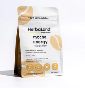 Herbaland Vegan Gummies-Mocha Energy