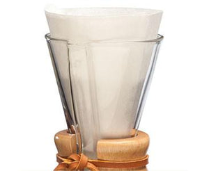 Chemex Half Moon Filters-for 3 Cup Chemex