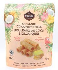 Cha's Coconut Rolls-Vegan