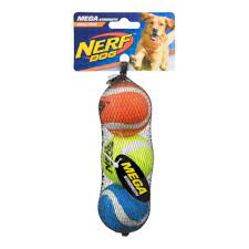 Nerf Dog Mega Strength Balls-3 pack-small