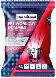 Herbaland-Pre-Workout Gummies-Vegan