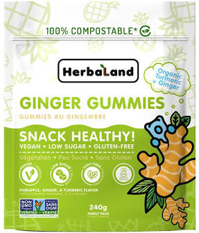 Herbaland-Ginger Gummies