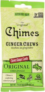 Chimes Ginger Chews-Original-42.5g-Vegan and Gluten Free
