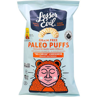 Lesser Evil-Grain Free Paleo Puffs