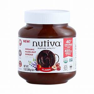 Nutiva Chocolate Hazelnut Spread-Vegan and GF